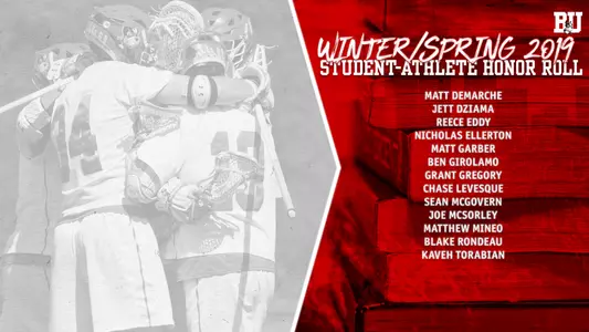 Men's Lacrosse Academic Honor Roll