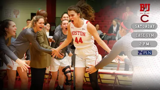 Women's basketball preview graphic featuring Audrey Nicholson in the starting lineup