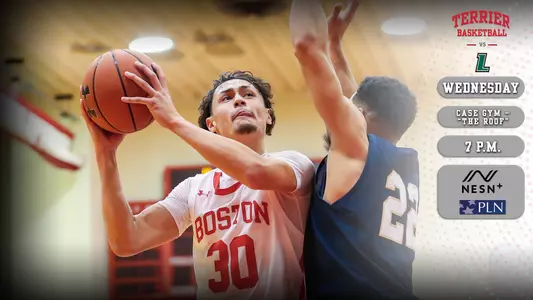 Boston University men's basketball will host Loyola Maryland on Wednesday night at 7 p.m. on the Patriot League Network and NESNplus.
