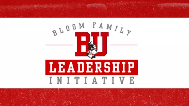 Red background with a white stripe in the middle of the graphic that has the BFLI logo