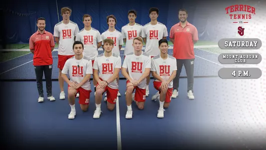 Boston University men's tennis will host St. John's on Saturday at 4 p.m. at the Mount Auburn Club.