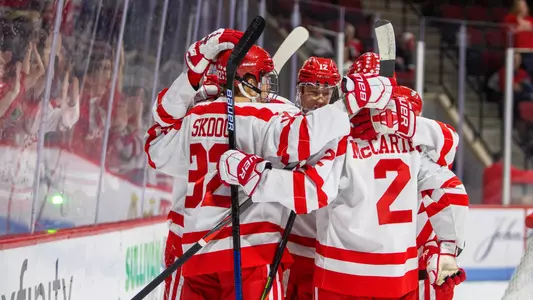 Goal Celebration vs. UNH - 2020