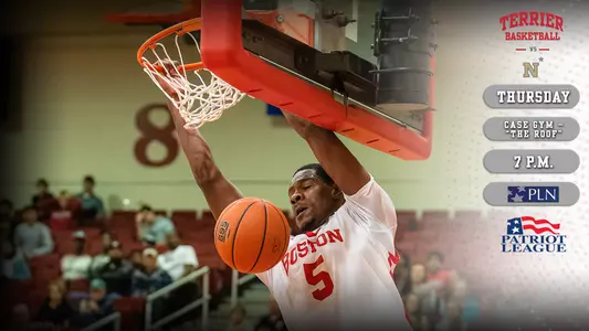 Boston University men's basketball will host Navy on Thursday at 7 p.m. on the Patriot League Network as part of the PL tournament quarterfinals.