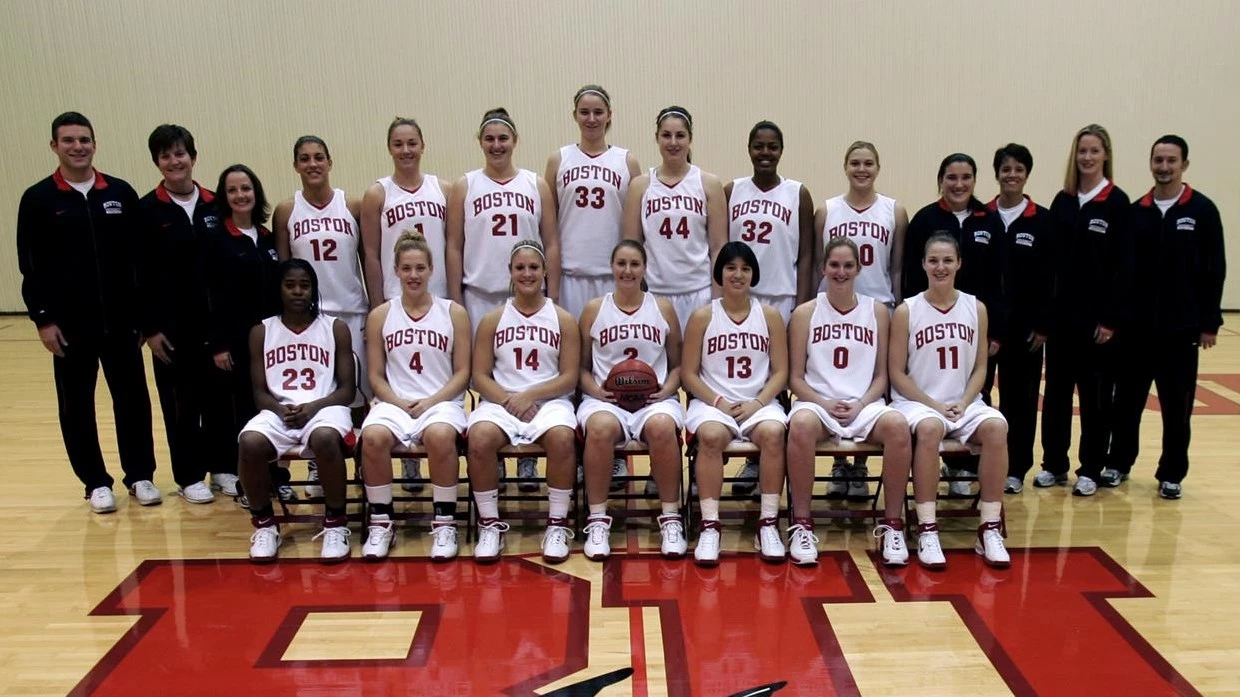 2006-07 Women's basketball team photo
