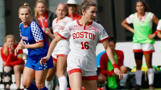 Lauren Adelman playing socer