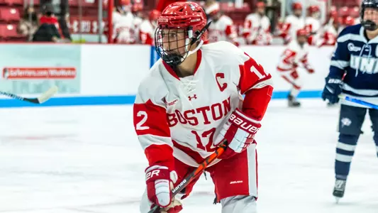 Kaleigh Donnelly playing hockey