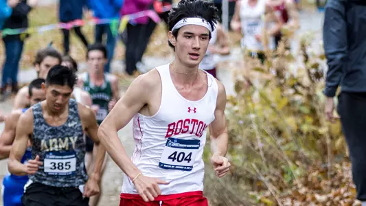 Marcel Aubry Running at the NCAA Northeast Regional