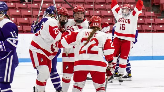 Women's Hockey Celebration vs. Holy Cross