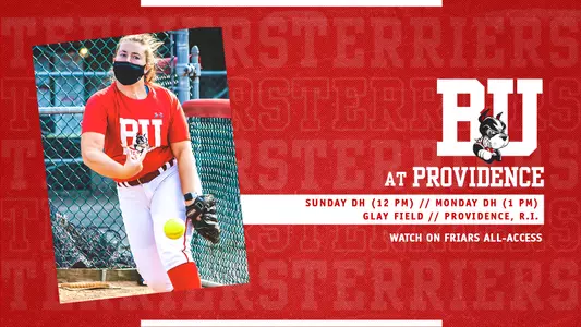 The Boston University softball team will visit Providence for a doubleheader on Sunday starting at 12 p.m. and a doubleheader on Monday starting at 1 p.m. All four games will be available on Friars All-Access.