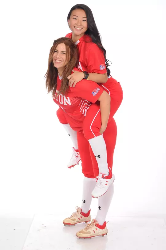 Marina Sylvestri and Jen Horita posing together