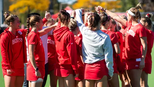 FH huddle - Colgate pregame