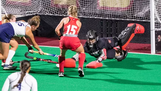 Caroline Kelly save vs. Maine