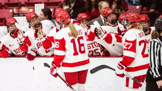 Julia Nearis Line Celebration vs. BC