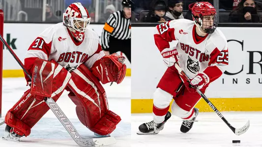 Action photos of Vinny Duplessis and Domenick Fensore