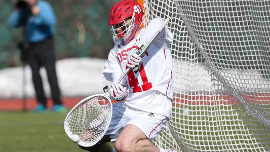 Matt Garber making a save