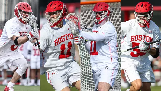 Action photos of Conor Calderone, Vince D'Alto, Matt Garber and Roy Meyer