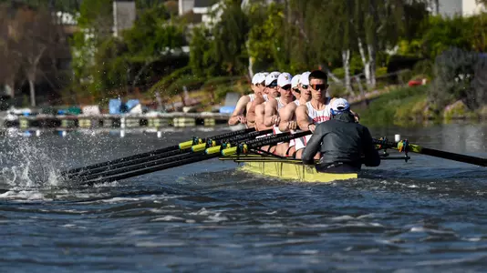 Boston University Varsity Eight at the PAC-12 Invite 2022