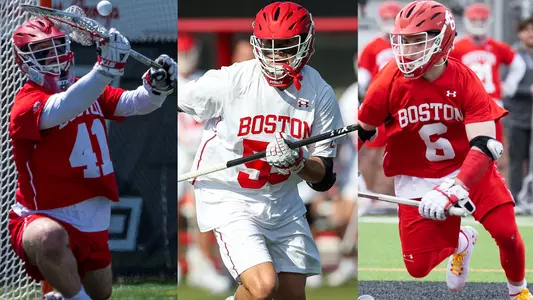 Action photos of Matt Garber, Roy Meyer and Conor Calderone