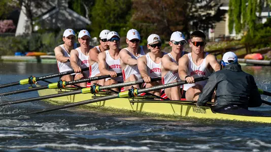 Boston University Varsity Eight at the PAC-12 Invite 2022