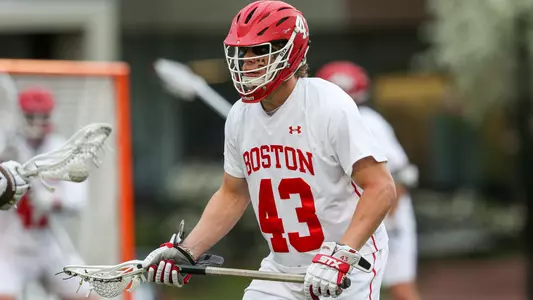 Donnie Howard playing lacrosse