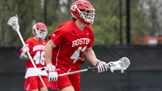 Donnie Howard playing lacrosse