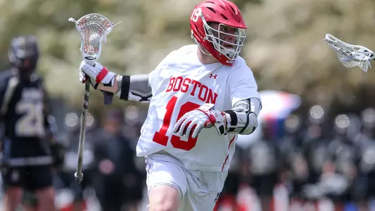 Timmy Ley playing lacrosse