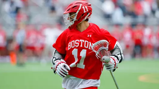 Vince D'Alto playing lacrosse