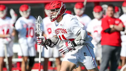 Vince D'Alto playing lacrosse