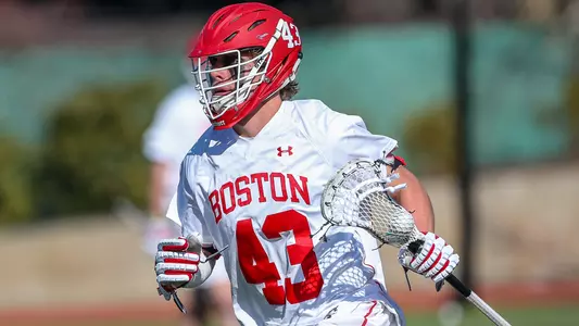 Donnie Howard playing lacrosse