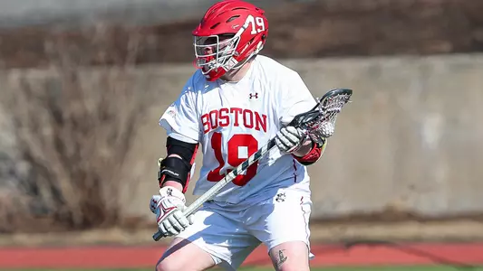 Timmy Ley playing lacrosse