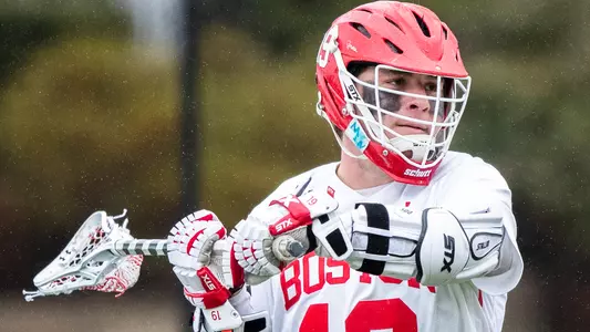 Timmy Ley playing lacrosse