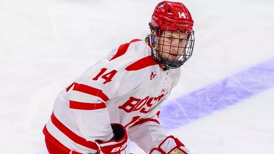 Sean Driscoll playing hockey