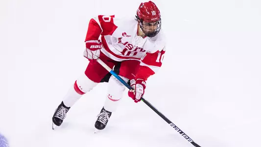 Nick Zabaneh playing hockey