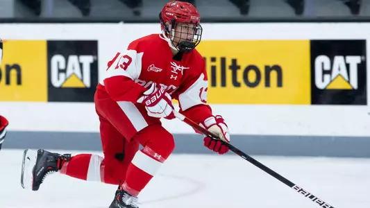 Andi Calderone playing hockey