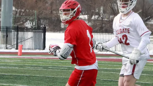 JP Jackson playing lacrosse