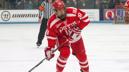 Jay O'Brien playing hockey