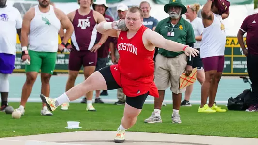 Gabe Hickman in Shot Put
