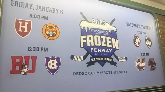 Frozen Fenway Sign