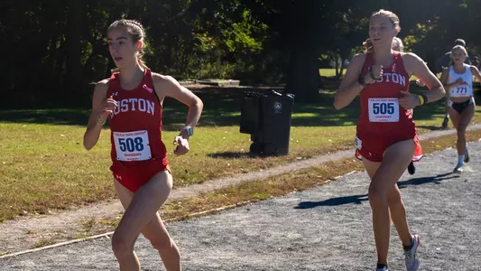 Kelly Jones and Adrienne Buettner-Cable Running at the ECAC Championships
