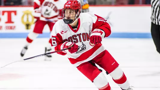 Jeremy Wilmer playing hockey