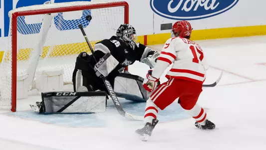 Quinn Hutson scores overtime winner against Providence in 2023 Hockey East semifinals
