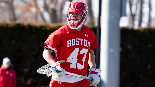 Donnie Howard playing lacrosse