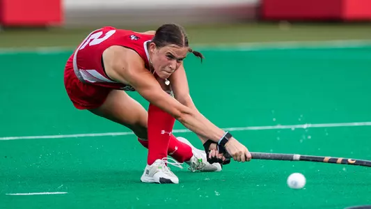 Payton Anderson drives the ball up the field vs. Boston College