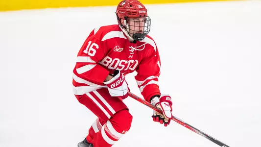 Jeremy Wilmer playing hockey