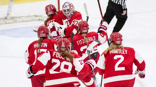 2024 Beanpot Semifinal Celebration - Callie Shanahan