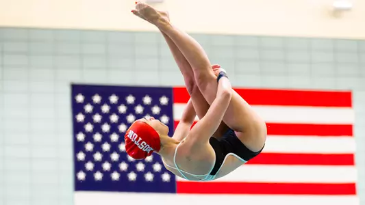 Sumi Cameron diving vs. MIT