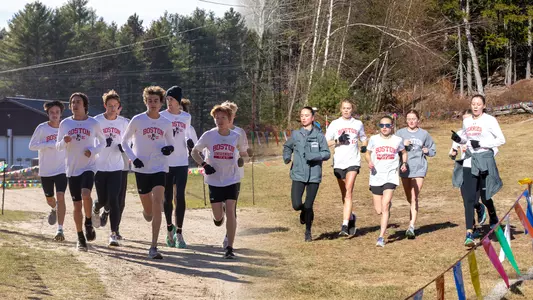 XC Teams Running at Regionals Practice