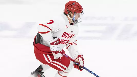 Nick Roukounakis playing hockey