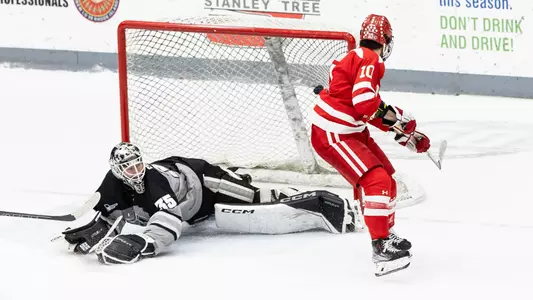Nick Zabaneh scoring a goal at Providence
