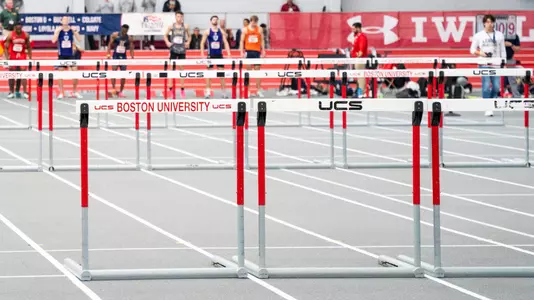 Hurdles at the Track & Tennis Center